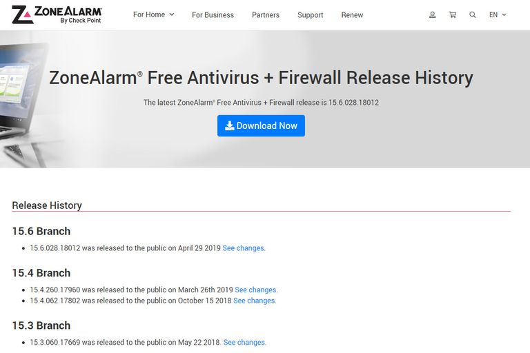 checkpoint zonealarm free antivirus firewall 10.2